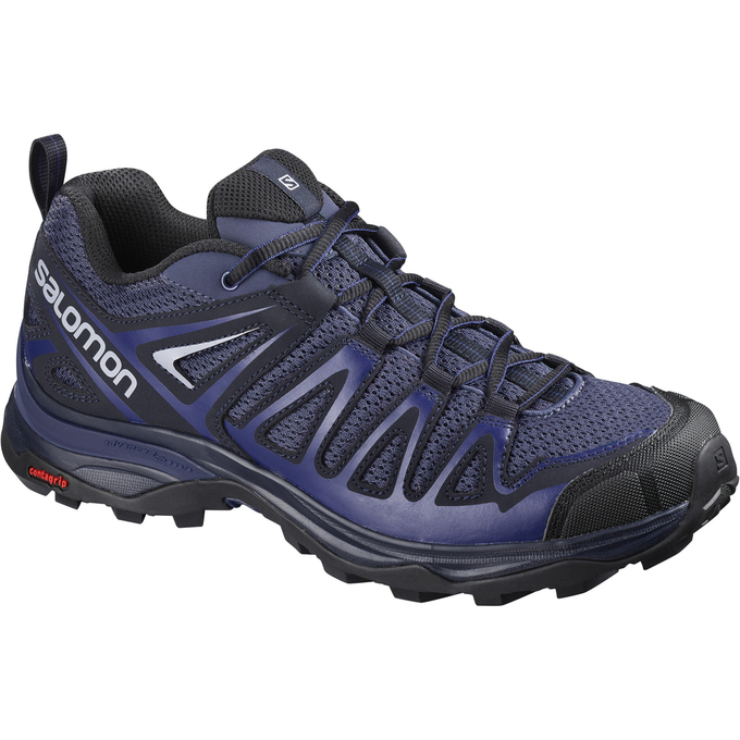 Salomon Singapore Womens Hiking Shoes - X ULTRA 3 PRIME W Navy | 02859-AZCE